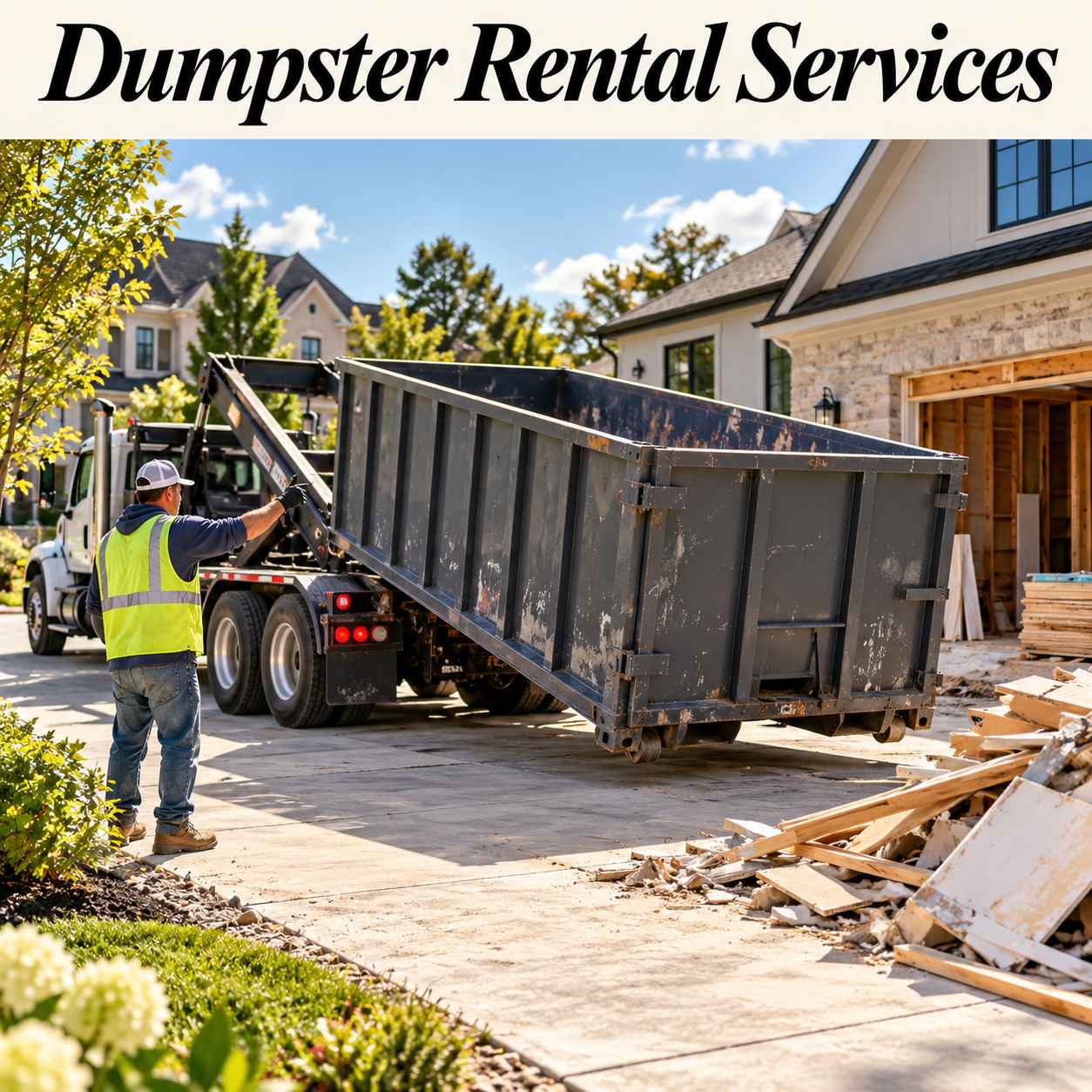 Best Dumpster Rental Services – Same Day Delivery For Any Cleanup Project